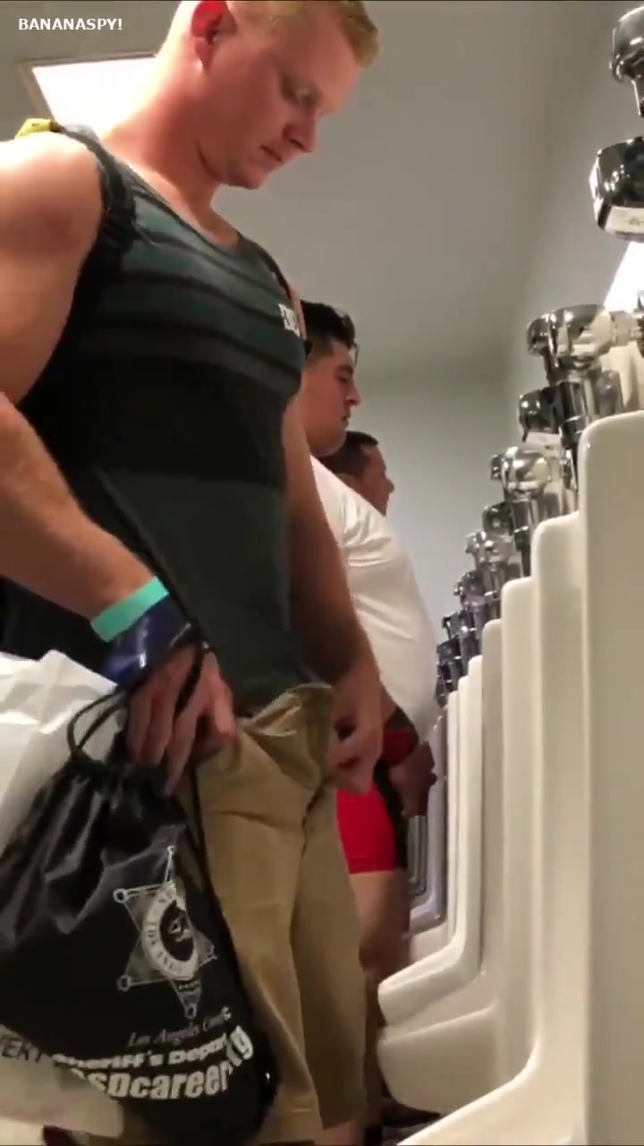 chris quagliata add Spying At Urinals photo