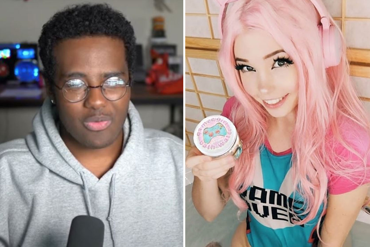 cindy bohm add Belle Delphine Black photo