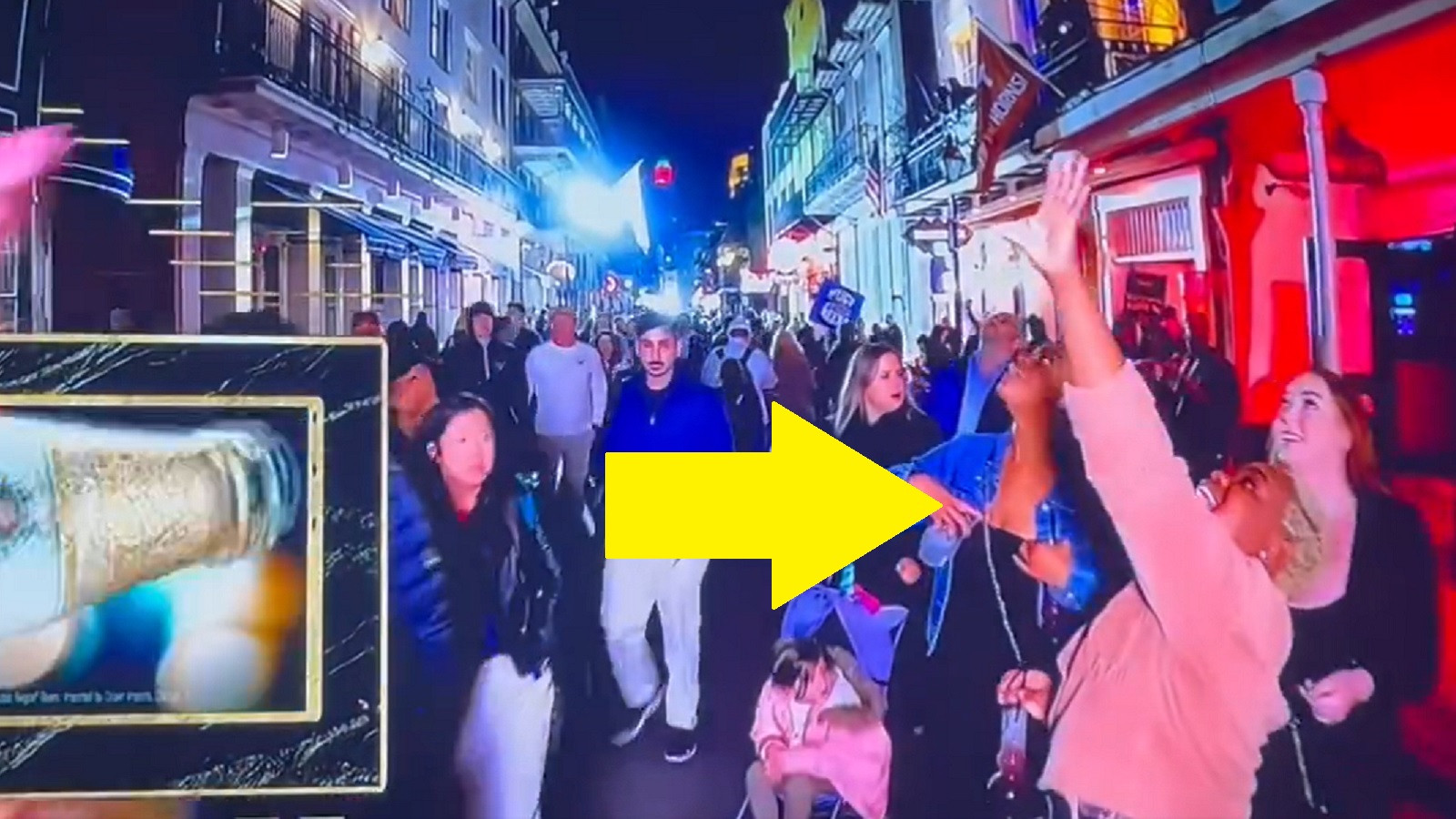 cara waite add Bourbon Street Flasher Video photo