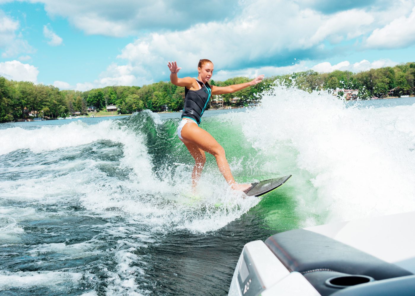 del sweeney add Naked Wakeboarding photo