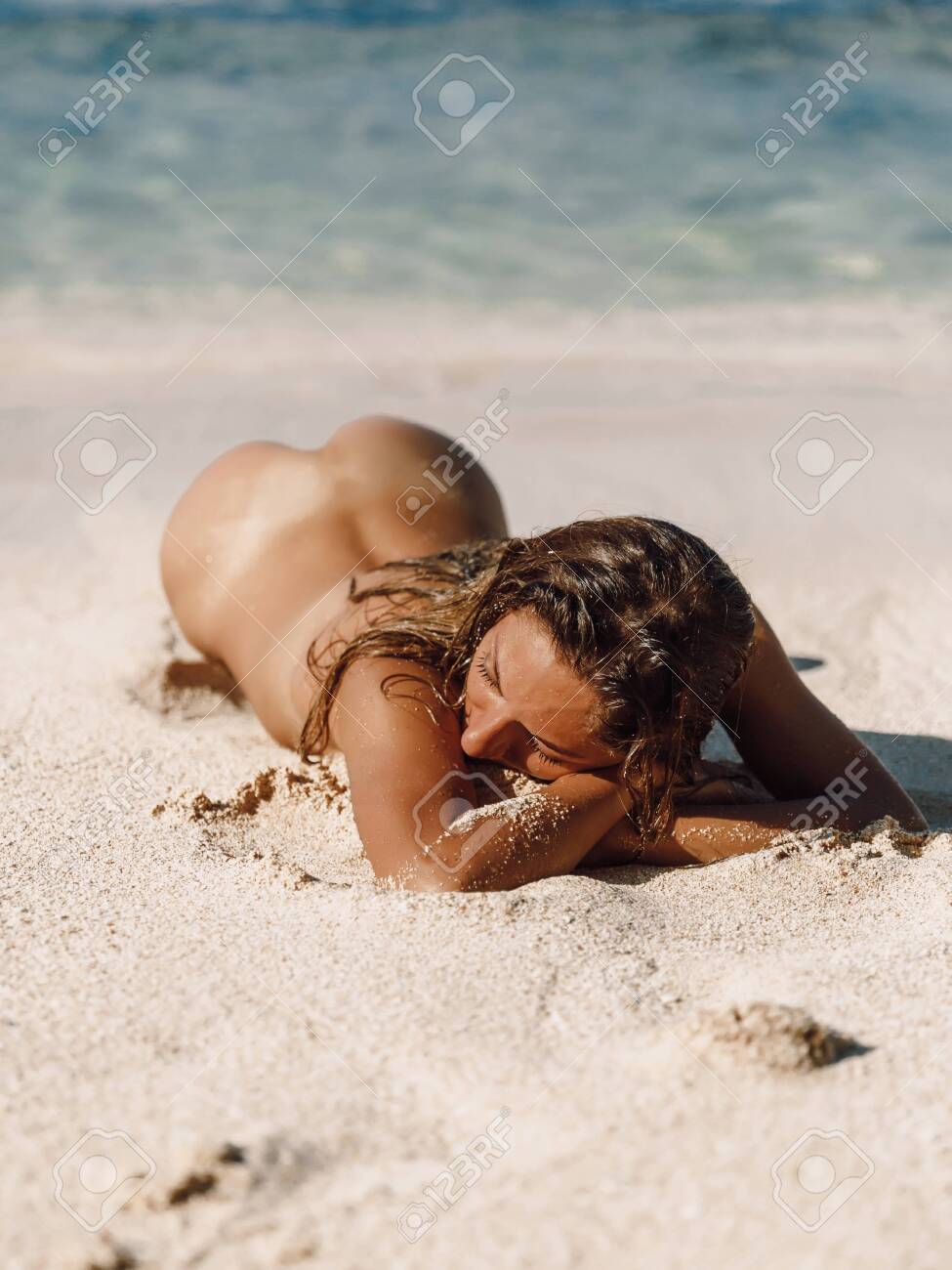 Wife Naked On The Beach 7359