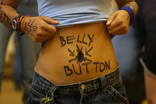 aqeel ahmed shaikh add Belly Button Fingered photo