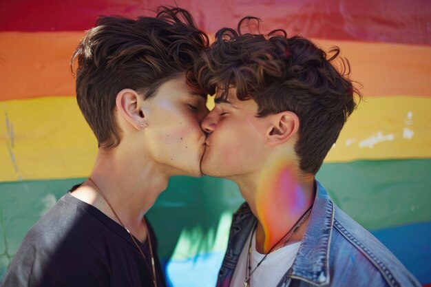 brian basinger add Cute Twinks Kissing photo