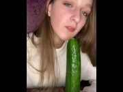 Deepthroating Cucumber 12265