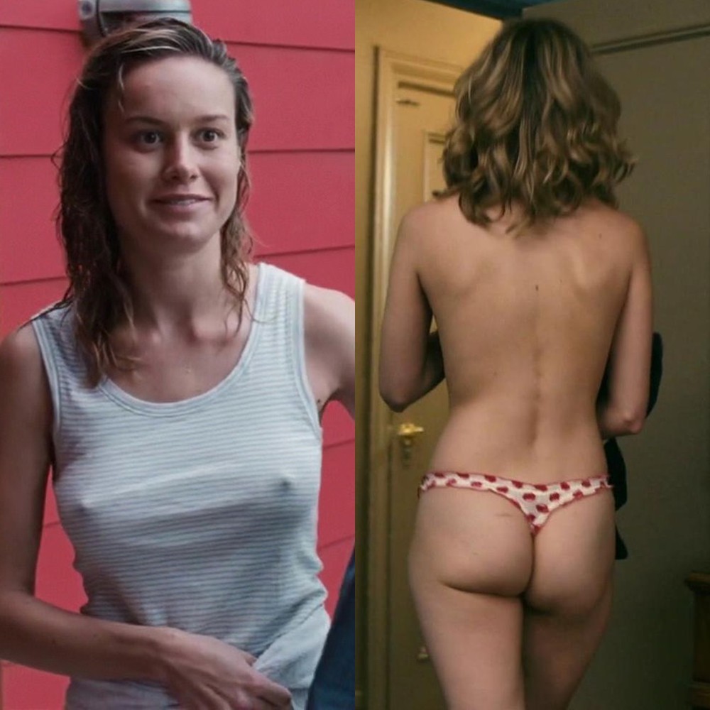 dean huby add Brie Larson Thong photo