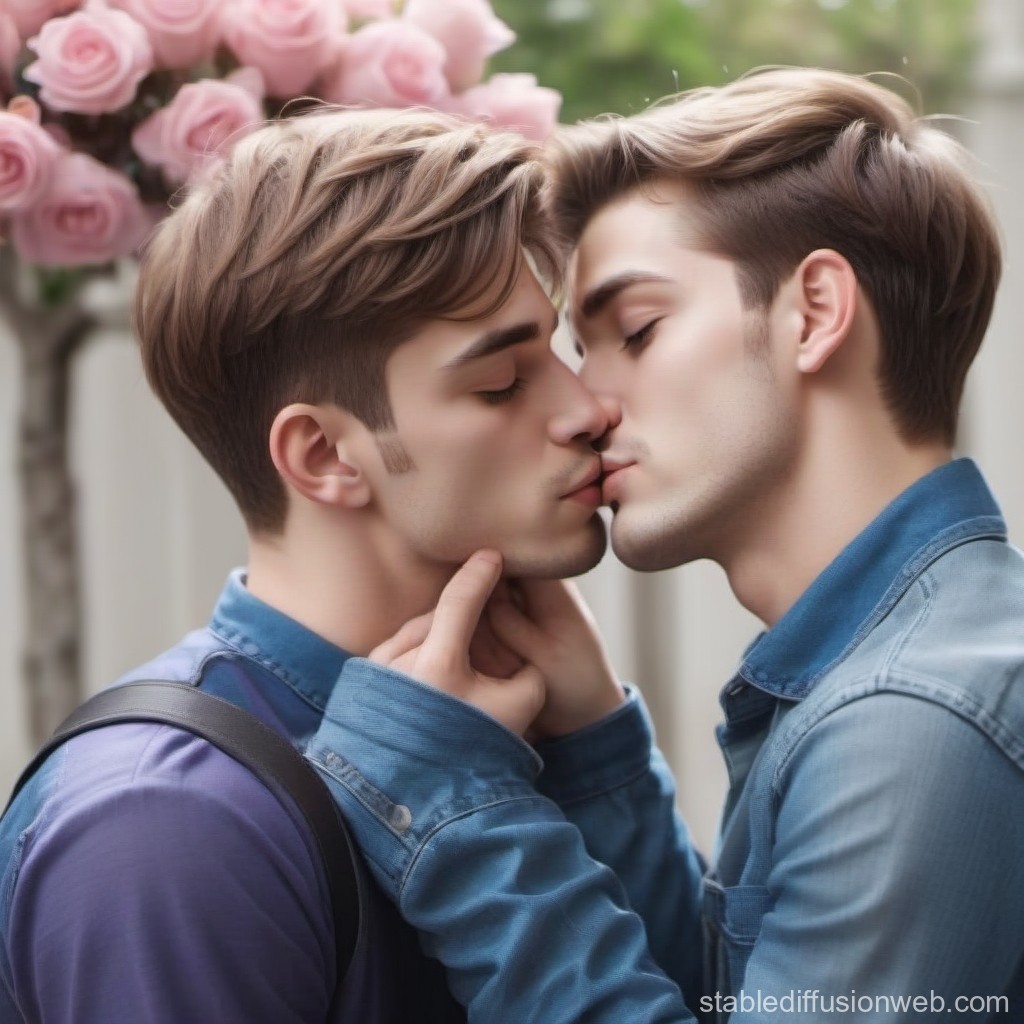 alla fedosenko add Cute Twinks Kissing photo