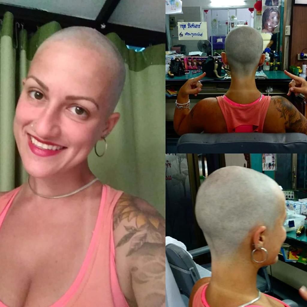 colleen sheppard add Shaved Head Female Porn photo