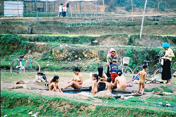 connie deuel add Naked Mud Bath photo