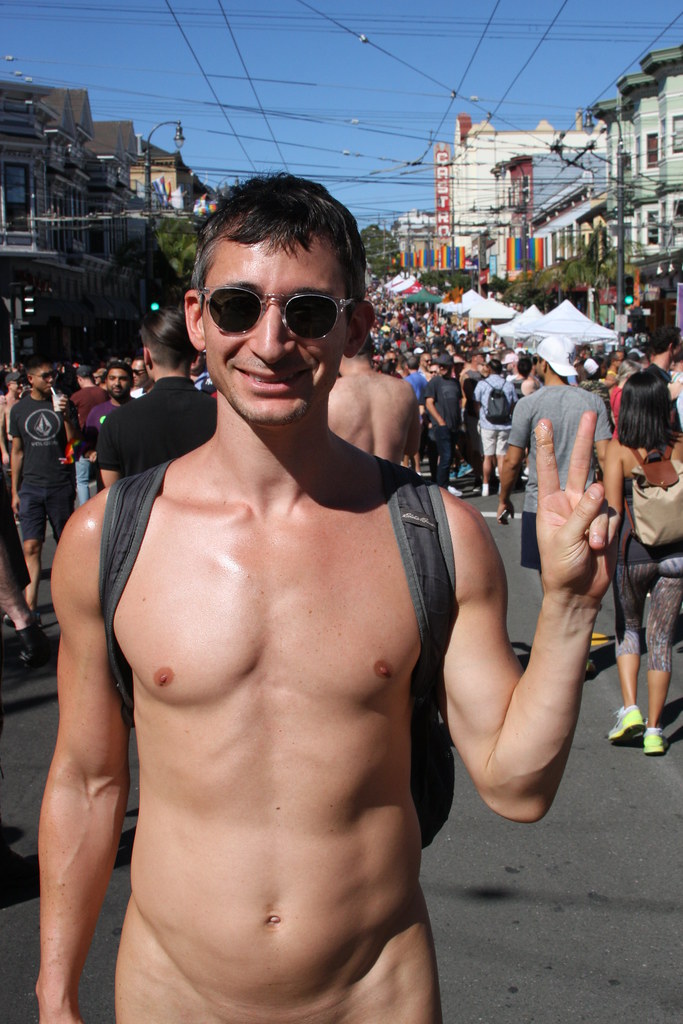 chris cease add Naked On Street photo