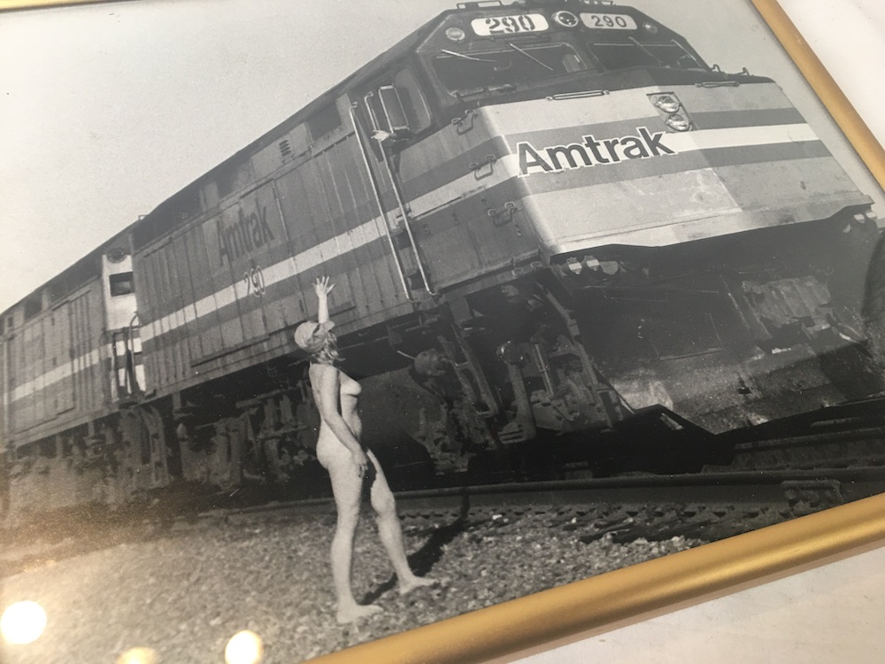 cathy canete add Nude On The Train photo