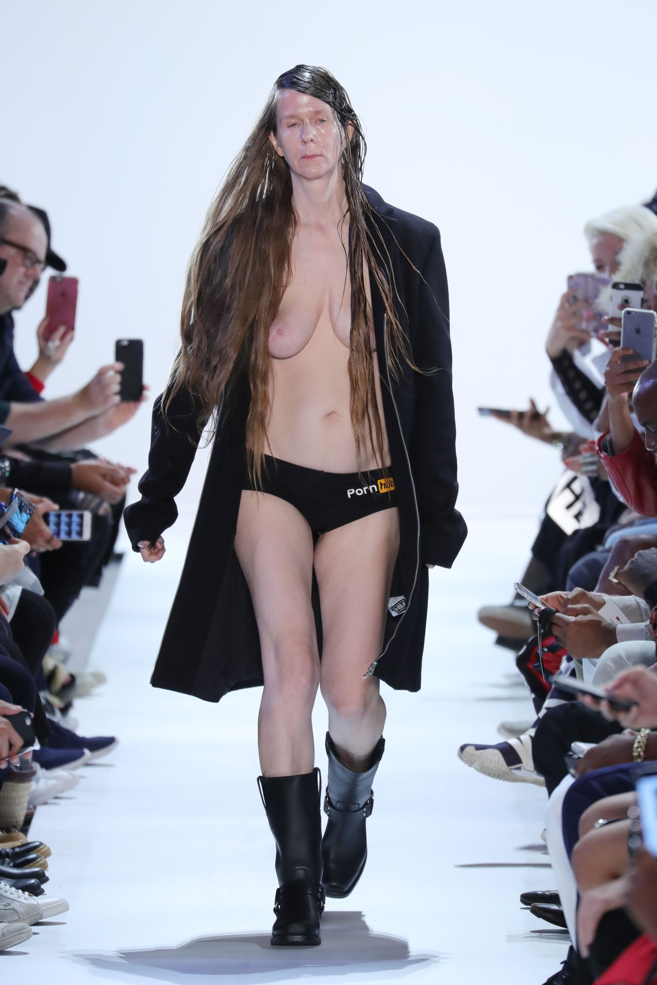 derrick pascall add Nude Runway Fashion photo