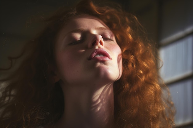 charlotte roehm add Orgasmic Redhead photo