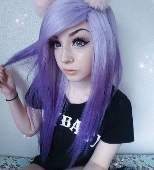 bob vallier add Purple Hair Emo photo