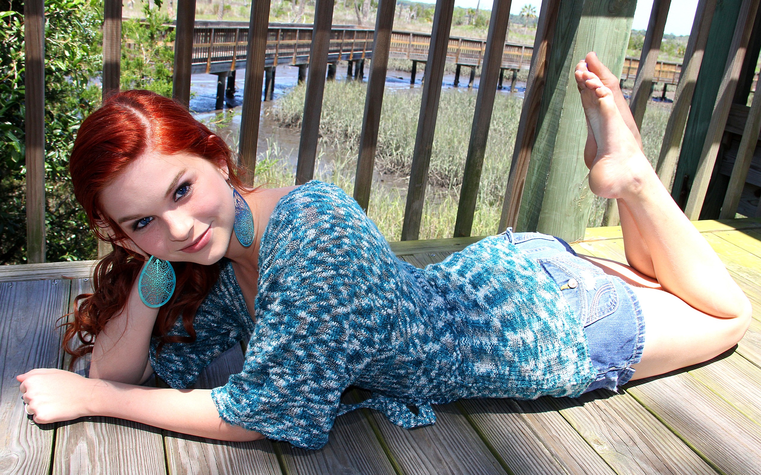 brittany dorris add Red Head Feet Joi photo