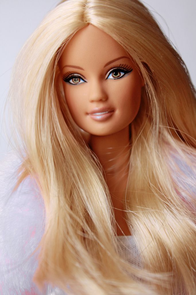 chris duty add Strawberry Blonde Barbie Doll photo