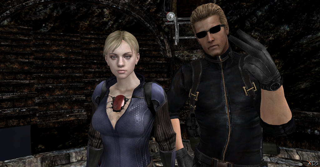 denise bowe add Wesker X Jill photo