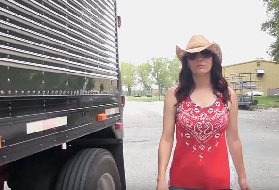 dale gusman add Wife Flashing Truckers photo