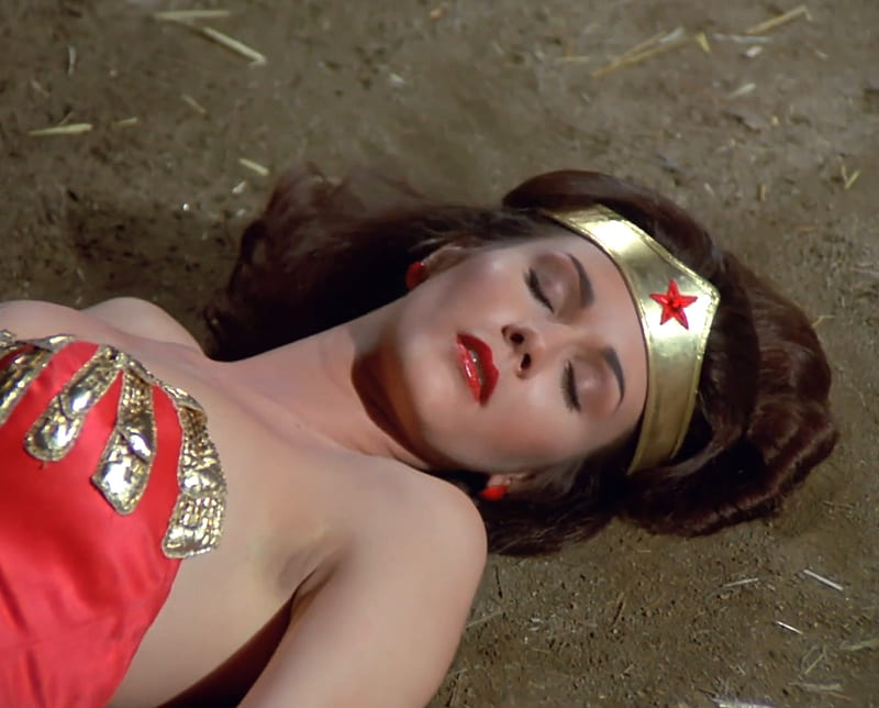 deb koenig add Wonder Woman Knocked Out photo